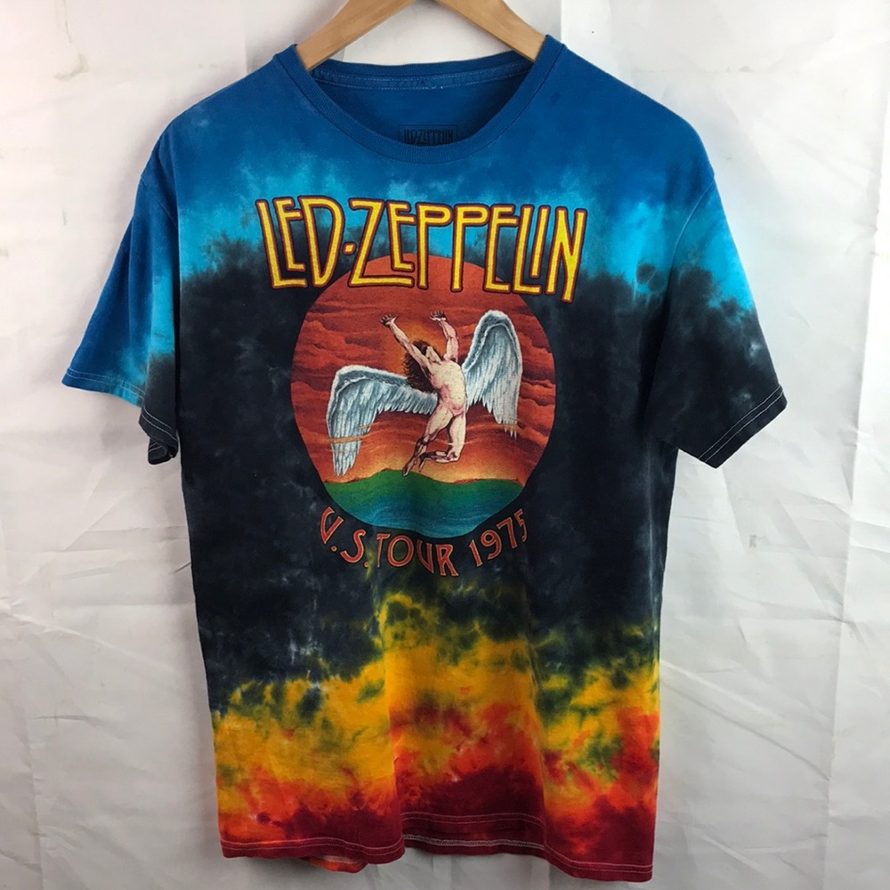 Led Zeppelin Tie Dyed T-shirt Medium